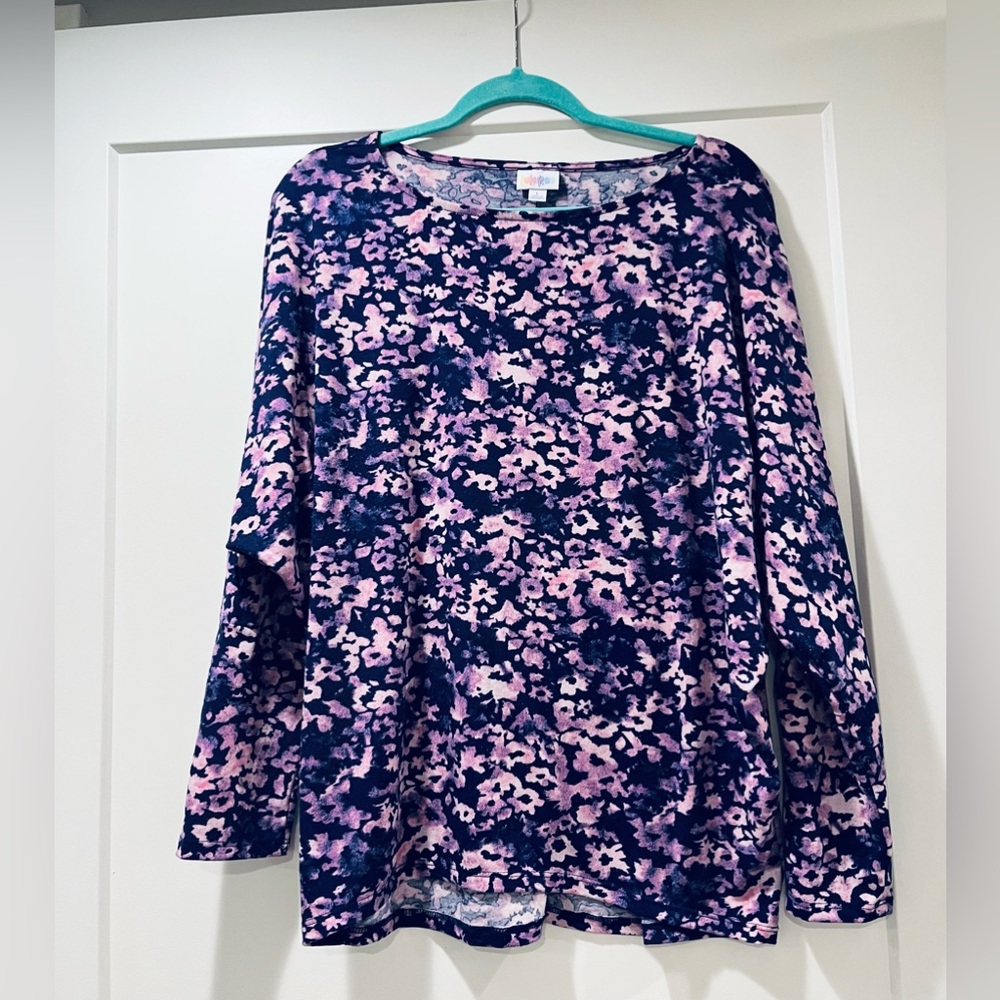 Lularoe Floral Dolman Blouse Large